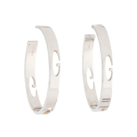 Gucci
'G' Cutout Hoop Earrings - Picture 1 of 4